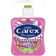 Mydła - CAREX Mydło w płynie Strawberry truskawka 250ml - miniaturka - grafika 1