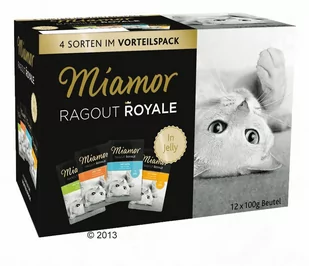 Zestaw Miamor Ragout Royale, 12 x 100 g - Wybór drobiowy w sosie - Mokra karma dla kotów - miniaturka - grafika 1