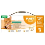 Mokra karma dla kotów - Iams Delights, 48 X 85 G - Pakiet Mieszany W Sosie - miniaturka - grafika 1