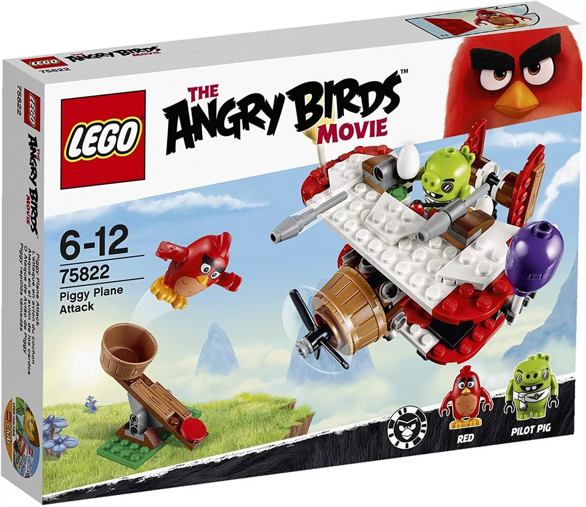 LEGO Angry Birds Atak Świnek samolot 75822