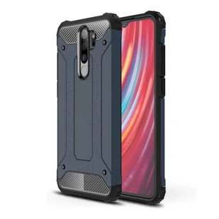 Xiaomi Hybrid Armor Hybrid Armor etui Redmi Note 8 Pro Niebieski 70C1-590FE_20191218152619 - Szkła hartowane na telefon - miniaturka - grafika 1