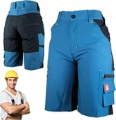 Odzież robocza - KRÓTKIE SPODENKI MOCNE Spodnie robocze męskie ELASTYCZNE szorty BHP LEKKIE - miniaturka - grafika 1