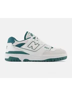 Trampki męskie - New Balance Skórzane sneakersy "550" w kolorze biało-zielonym - miniaturka - grafika 1