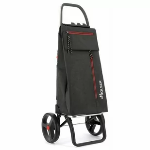 Rolser Torba na zakupy na kółkach Wallaby Tweed 2 Logic RSG, czarny - Torby i wózki na zakupy - miniaturka - grafika 1