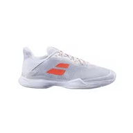 Tenis ziemny - Buty tenisowe damskie Babolat Jet Tere clay women white/living coral 37 - miniaturka - grafika 1