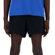 Spodnie sportowe męskie - Spodenki New Balance MS41511BK - czarne - miniaturka - grafika 1