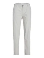 Spodnie męskie - Jack & Jones Spodnie chino w kolorze kremowym - miniaturka - grafika 1