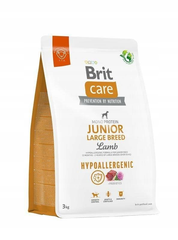 Brit Care Dog Hypoallergenic Junior Large Lamb 3 kg