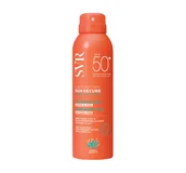 Balsamy i kremy do opalania - SVR SUN SECURE SPF50+ Lait Crépitant Hydratant Invisible Sans Alcool mleczna pianka ochronna, 200ml - miniaturka - grafika 1