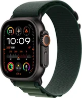 Smartwatch - Apple Watch Ultra 2 GPS + Cellular 49mm Tytan czarny opaska Alpine L Zielony - miniaturka - grafika 1