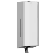 Dozowniki papieru i mydła dla firm - Dozownik do mydła w pianie 650 ml KWC Exos, stal kolor biały - miniaturka - grafika 1