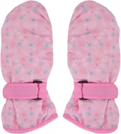 Rękawice narciarskie - Rękawiczki narciarskie 1P dziewczęce płatki śniegu 14 - miniaturka - grafika 1