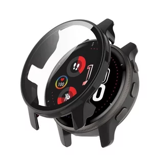 Etui + Szkło 2W1 Do Garmin Venu 2 Plus Czarne - Akcesoria do smartwatchy - miniaturka - grafika 1