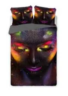 Pościel - Faro Pościel bawełniana 160x200 Twarz 0104 luminescencja perkal - miniaturka - grafika 1