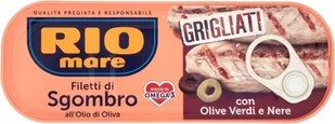 Filety z makreli grilowane z oliwkami Rio Mare - Konserwy i dania rybne - miniaturka - grafika 1