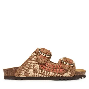 Klapki Scholl Noelle F32248 Brązowy - Klapki i japonki damskie - miniaturka - grafika 1