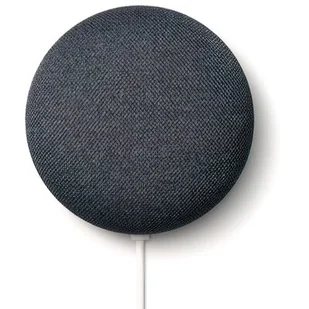 Google Nest Mini 2 Czarny - Asystenci głosowi - miniaturka - grafika 1