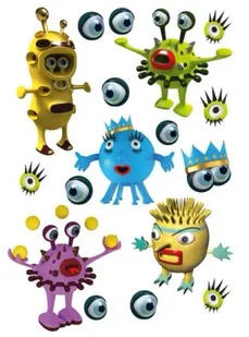 Tatuaże - Potworki - Herma - Zabawki kreatywne - miniaturka - grafika 1