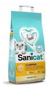 Żwirek dla kotów - SANICAT Clumping unscented 16L - żwirek bentonitowy bezzapachowy dla kota - miniaturka - grafika 1