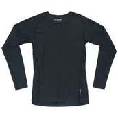 Koszulki sportowe damskie - Damska koszulka Devold Lauparen Merino 190 Base Shirt Wmn Rozmiar: L / Kolor: ciemnoniebieski - miniaturka - grafika 1
