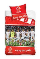 Pościel dla dzieci - Pościel Pzpn Reprezentacja Polski 160x200cm Zespół - miniaturka - grafika 1