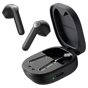 SoundPeats TrueAir 2+ czarne - Słuchawki - miniaturka - grafika 1