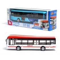 Bburago Autko City Bus Autobus Miejski - Samochody i pojazdy dla dzieci - miniaturka - grafika 1