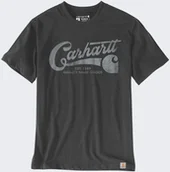 Koszulki męskie - Koszulka Carhartt Light Script Graphic Carbon - miniaturka - grafika 1