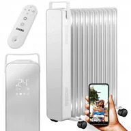 Ogrzewanie przenośne - Grzejnik olejowy elektryczny olejak 2500W żeberson termostat 11 żeber WiFi - miniaturka - grafika 1