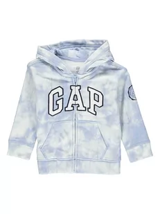 GAP Bluza w kolorze błękitnym - Bluzy i sweterki niemowlęce - miniaturka - grafika 1