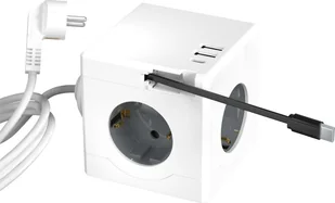Kabel zasilający MicroConnect Power Cube, 3 Schuko outlets, - Kable - miniaturka - grafika 1