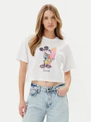Koszulki i topy damskie - ONLY T-Shirt Mickey Minnie 15348126 Biały Regular Fit - miniaturka - grafika 1