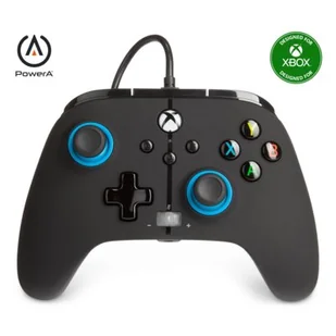 POWERA Xbox One Enhanced Blue Hint (1518817-01) - Kontrolery do Xbox - miniaturka - grafika 1
