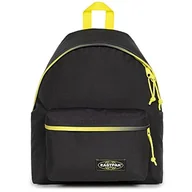 Plecaki - Eastpak Wyściełany plecak PAK'R 40 cm, 24 l, limonkowy kontrast Grade (czarny), Limonka klasy kontrastowej, 40 x 30 x 18, Klasyczny - miniaturka - grafika 1