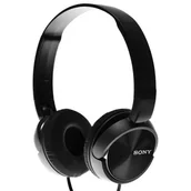 Słuchawki - Sony MDR-ZX310B czarne (MDRZX310B.AE) - miniaturka - grafika 1