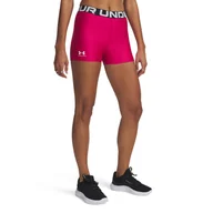 Spodenki damskie - Damskie Spodenki UNDER ARMOUR UA HG SHORTY 1383629-681 – Bordowy - miniaturka - grafika 1