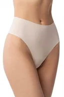 Majtki damskie - Julimex String maxi beżowe stringi damskie - miniaturka - grafika 1