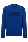 Bluzy męskie - BOSS bluza męska, Bright Blue438, 4XL - miniaturka - grafika 1