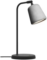 Lampy stojące - New Works - Material Lampa Stołowa Light Grey Concrete New Works - miniaturka - grafika 1