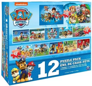 Spin Master PAW PATROL / PSI PATROL Puzzle 12w1 6041049 p3 Spin Master - Puzzle - miniaturka - grafika 2