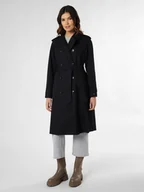 Płaszcze damskie - Tommy Hilfiger Płaszcz damski Kobiety Bawełna niebieski jednolity, 34 - miniaturka - grafika 1