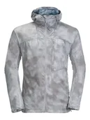 Kurtki i kamizelki sportowe męskie - Jack Wolfskin Kurtka przeciwwiatrowa "Prelight" w kolorze szarym - miniaturka - grafika 1