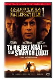 To nie jest kraj dla starych ludzi DVD - Thriller DVD - miniaturka - grafika 1