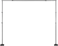Statywy i uchwyty do lamp - Statyw do tła fotograficznego 2,59x3m regulowany z kółkami studio ślub - miniaturka - grafika 1