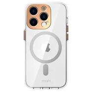 Etui i futerały do telefonów - Etui MOSHI iGlaze MagSafe do iPhone 14 Pro Przezroczysto-złoty - miniaturka - grafika 1