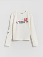 Bluzki dla dziewczynek - Reserved - Koszulka Atomówki - złamana biel - miniaturka - grafika 1