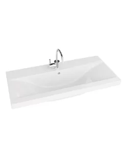Lavita Kalifornia Umywalka meblowa 82x39 cm biała 5908211495217 - Umywalki - miniaturka - grafika 1