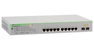 Pozostałe akcesoria sieciowe - Allied Telesis AT-GS950/10PS V2-50 łącza sieciowe Nie zarządzany Gigabit Ethernet (10/100/1000) Obsługa PoE Szary - miniaturka - grafika 1