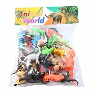 Figurki dla dzieci - DINOZAURY DUŻY ZESTAW FIGUREK - miniaturka - grafika 1