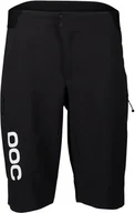 Spodenki rowerowe - Spodenki Rowerowe Poc Guardian Air Shorts Uranium Black r. M Trail Enduro - miniaturka - grafika 1